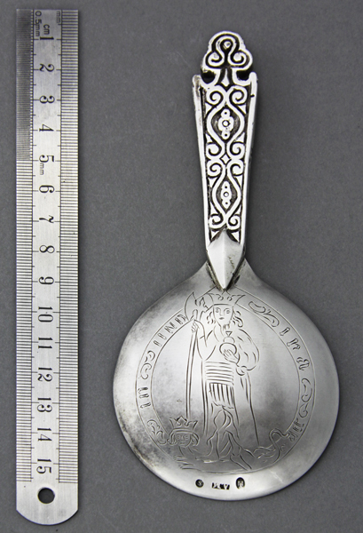 Baptismal silver spoon