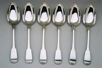 Scottish Silver Tablespoons (6)