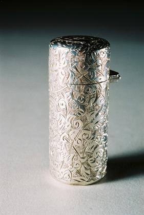 Sampson Mordan Antique Silver Perfume Bottle