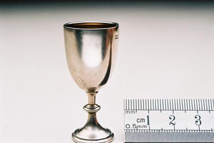 Miniature Silver goblet / trophy