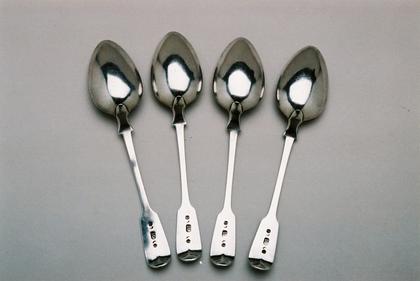 Cape Silver teaspoons (4) - Johannes Combrink