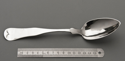Coin Silver Tablespoon - Boston, A F Burbank