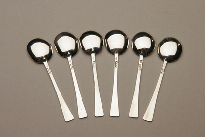 Art Deco Silver Coffee spoons