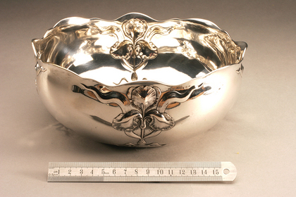 Art Nouveau Silver Swedish Bowl