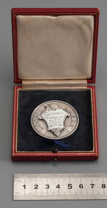 Guildhall School of Music & Drama Sterling Silver Medallion - Albert Honey