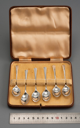Art Deco Sterling Silver Coffee Spoons (Set of 6)