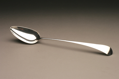 Antique Silver Basting spoon (turkey spoon)