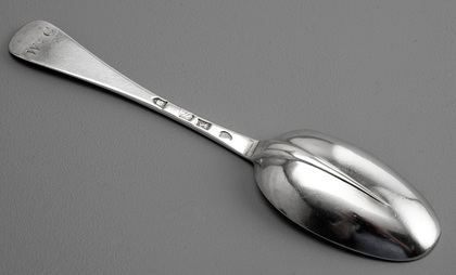Rat Tail Hanoverian Silver Tablespoon - William Soame