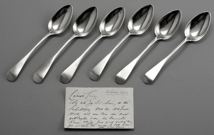 Cape Silver Teaspoons (Set of 6) - Johannes Combrink, ISR