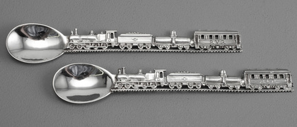 Rovos Rail Sterling Silver Steam Train Spoons (Pair)