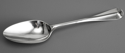 Dutch Silver Ribbed Hanoverian Tablespoon - Middelburg, Anthonie Janse