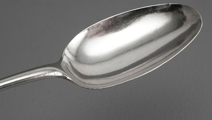 Rare Early Cape Silver Hanoverian Pattern Spoon - Daniel Heinrich Schmidt