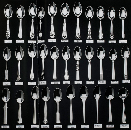 Georg Jensen Beaded Pattern Ice Cream Spoons (Set of 6) - Kugle # 7