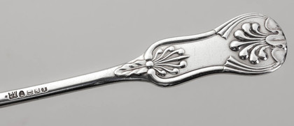 Scottish Antique Silver Private Die Tablespoon - Robert Gray & Sons