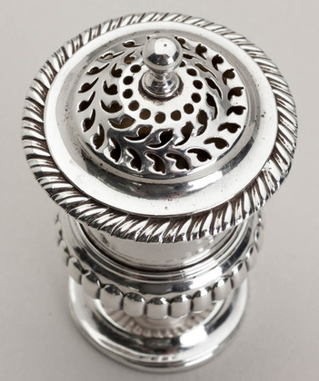 Georgian Silver Campana Caster  - Pepperette