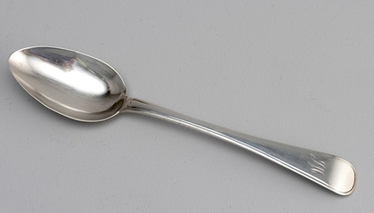 Rare Cape Silver Old English Thread Tablespoon - Johannes Combrink, Cape Stub