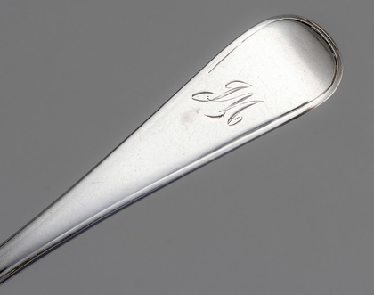 Rare Cape Silver Old English Thread Tablespoon - Johannes Combrink, Cape Stub