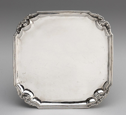 18th Century Louis XIV Style Dutch Silver Salver - The Hague, Gregorius van der Toorn