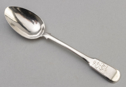 Chinese Export Silver Teaspoon - Cutshing