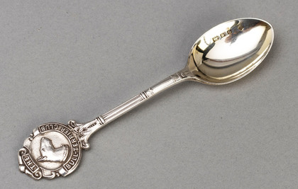 Sterling Silver Bull-Terrier Club Prize Spoon