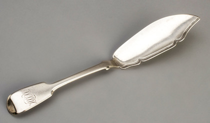 Cape Silver Butter Knife - William Moore, Cape Stub Hallmarks