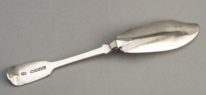 Cape Silver Butter Knife - William Moore, Cape Stub Hallmarks