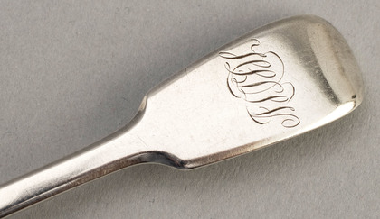 Cape Silver Butter Knife - William Moore, Cape Stub Hallmarks