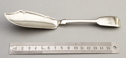 Cape Silver Butter Knife - William Moore, Cape Stub Hallmarks