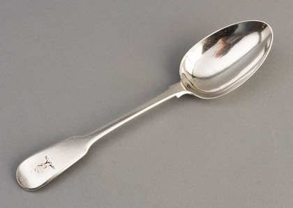 Paul Storr Georgian Silver Tablespoon - Fiddle Pattern