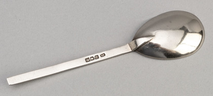 Harrods Sterling Silver Slip-Top Spoon -  Jam Spoon