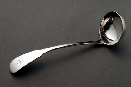 Scottish Provincial Silver Toddy Ladle - Dundee, Andrew Wilkie