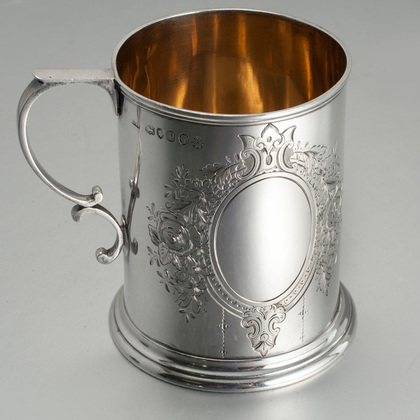 Antique Silver Christening Mug - Robert Hennell