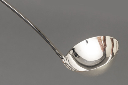 Scottish Provincial Silver Toddy Ladle - Peter Lambert, Aberdeen