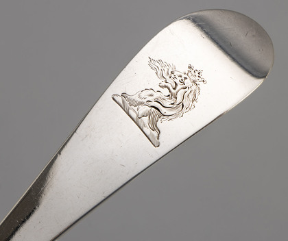 Hester Bateman Georgian Silver Basting Spoon