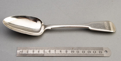 Chinese Export Silver Tablespoon - WE WE WC