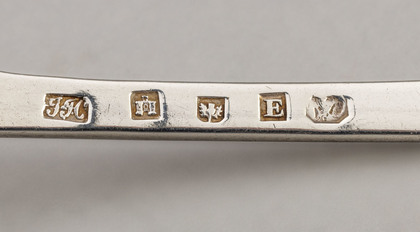 Scottish Georgian Silver Celtic Pointed Tablespoon - James Hewitt