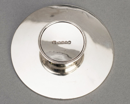 Canadian Antique Silver Ecclesiastical Communion Footed Paten - James Langford, Halifax, Nova Scotia