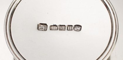 Canadian Antique Silver Ecclesiastical Communion Footed Paten - James Langford, Halifax, Nova Scotia