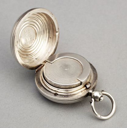Sampson Mordan Silver Sovereign Case - British Registry Design Number