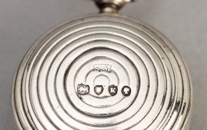 Sampson Mordan Silver Sovereign Case - British Registry Design Number