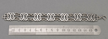 Celtic Revival Silver Bracelet - Stuart John Wilson, Skye Silver