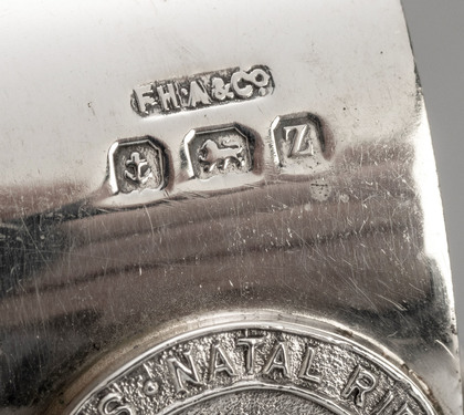 Natal Rifle Association Semper Paratus Sterling Silver Trophy Napkin Rings -Emma Thresh, Murray-Smith Memorial, Royston Memorial