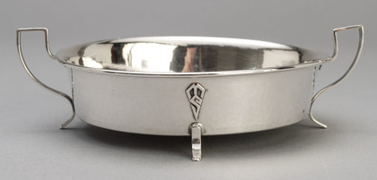 Lebolt Sterling Silver Arts & Crafts Art Deco Bowl