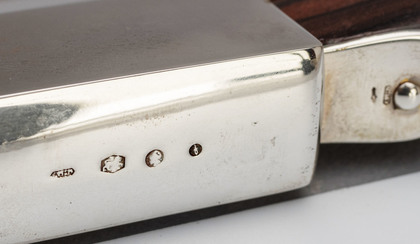 Dutch Silver Ceremonial Axe for Ship's Launch - Safmarine, S.A. Hexrivier, Verolme