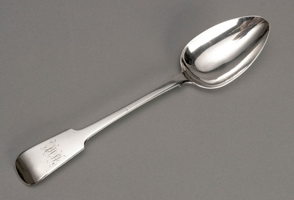 Irish Provincial Silver Serving Spoon - Richard Garde, Cork