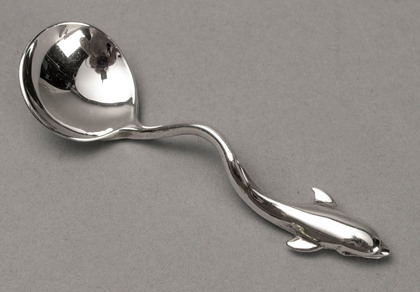 Sarah Jones Sterling Silver Dolphin Salt Spoon