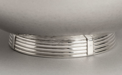 Carl Poul Petersen Canadian Hand Made Sterling Silver Fruit Bowl